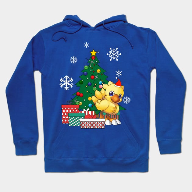 Chocobo Around The Christmas Tree Hoodie by Nova5